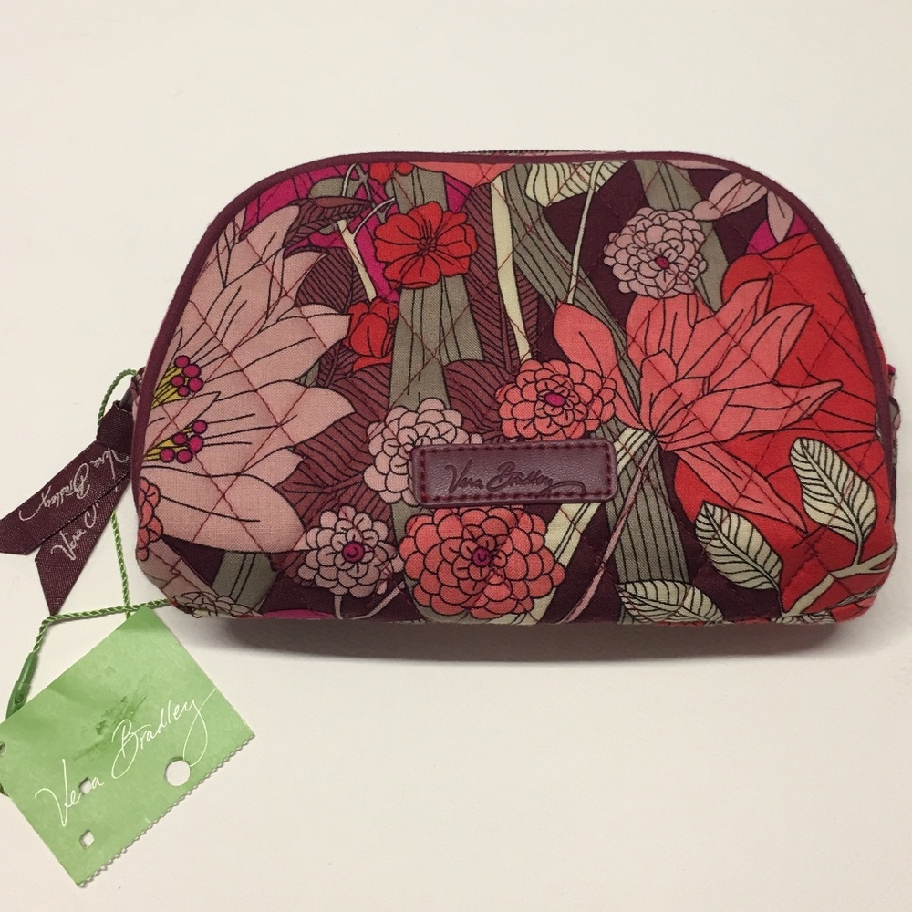 Vera Bradley Small Zip Cosmetic Bohemian Blooms